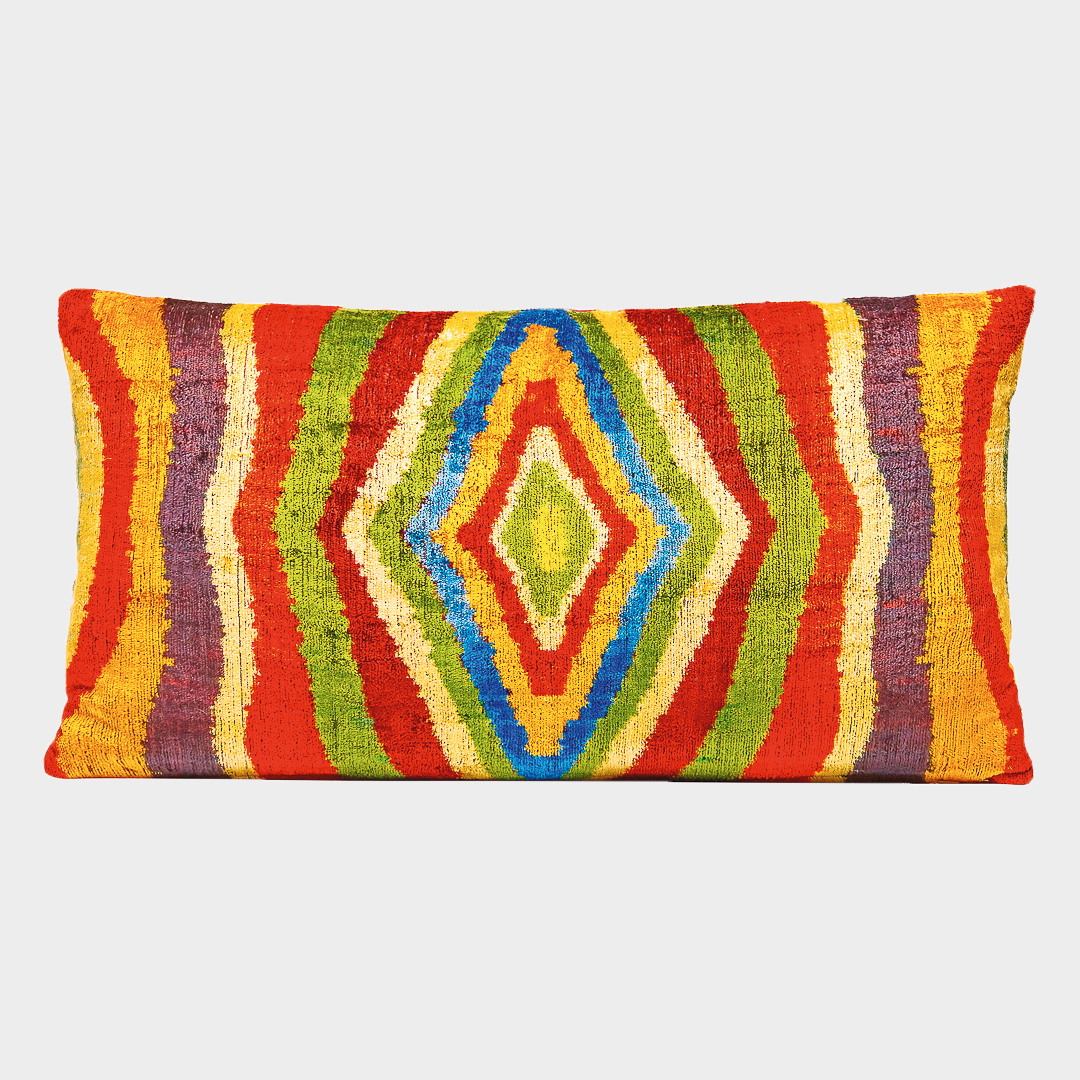 colourful handmade cushion 