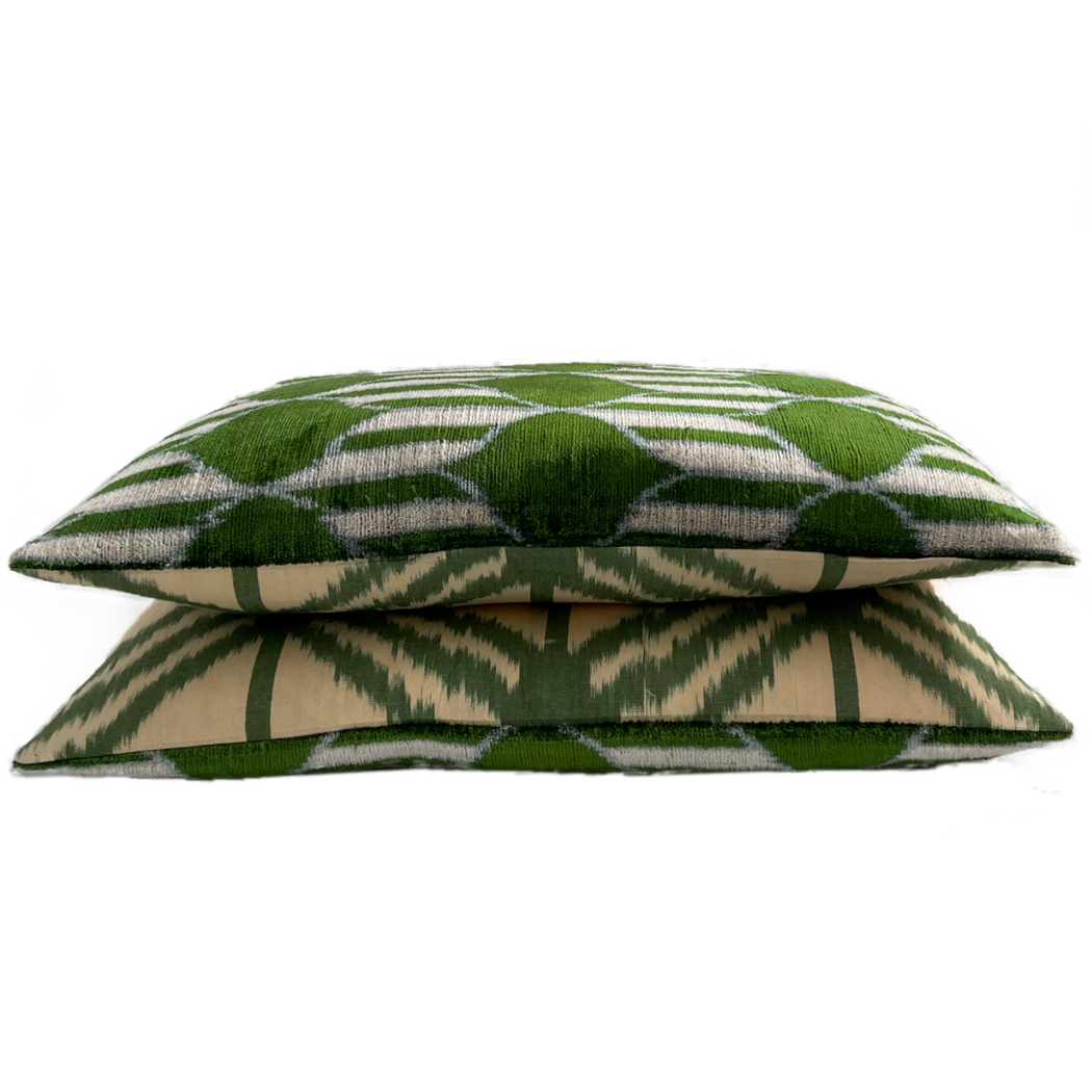 Decorative Cushion cover green heritage style