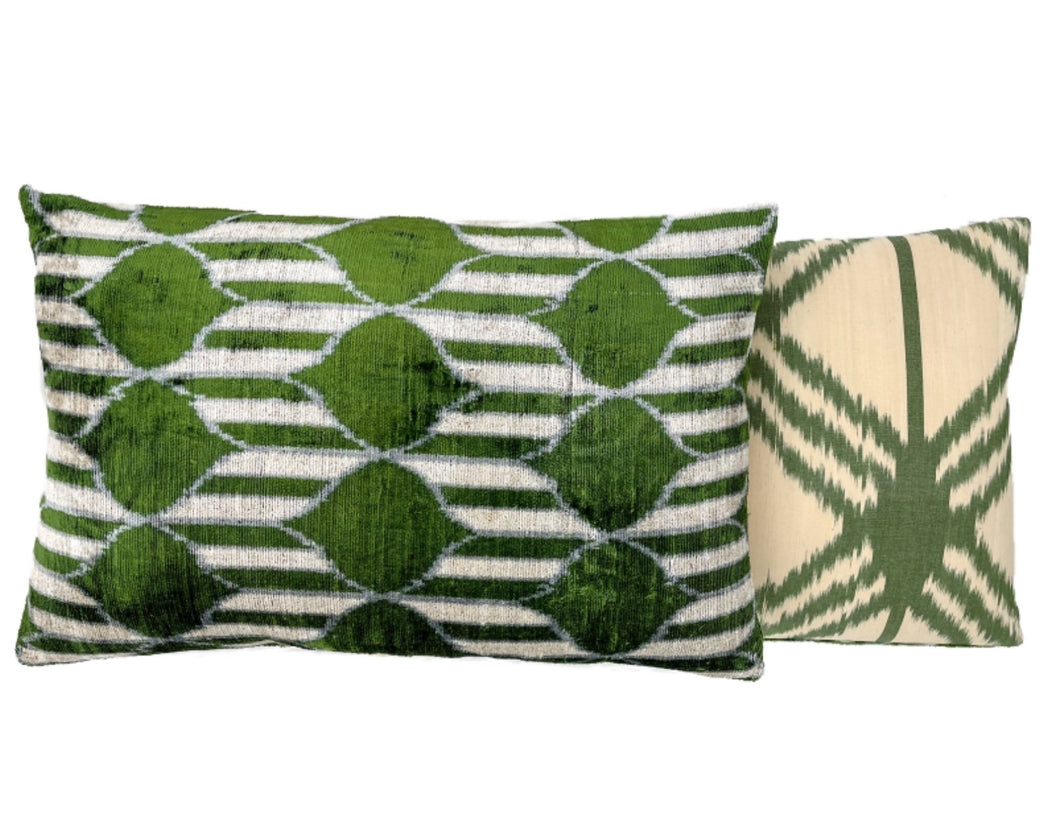 Cushion collection velvet Ikat limited edition 