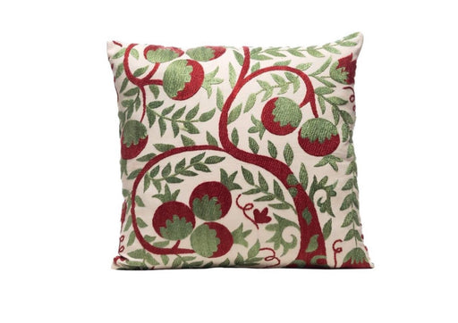 green red luxury cushion cover