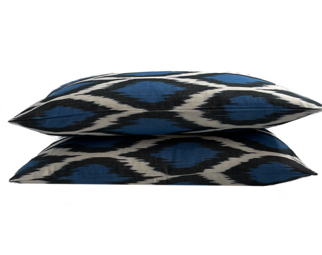 Ikat Heritage Genève design limited edition cushion yastik 